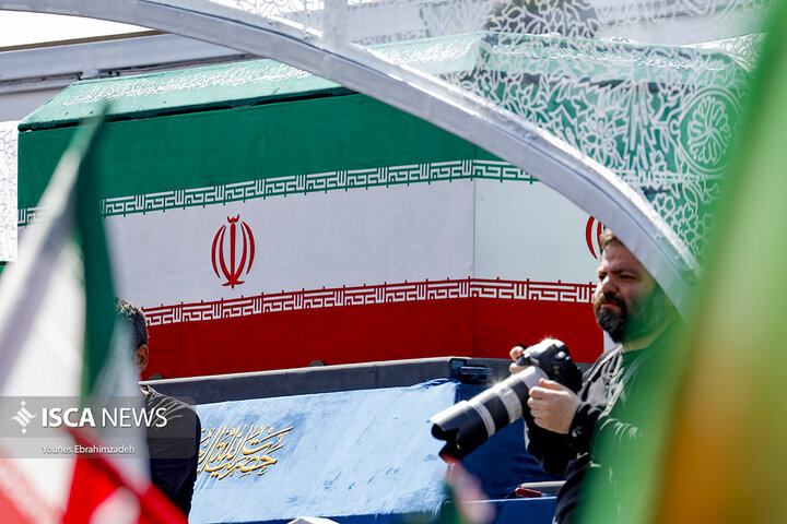 مراسم تشییع پیکر مطهر رهبر شهید انقلاب - تهران