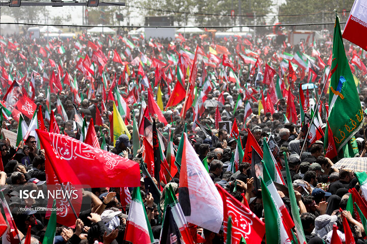 مراسم تشییع پیکر مطهر رهبر شهید انقلاب - تهران