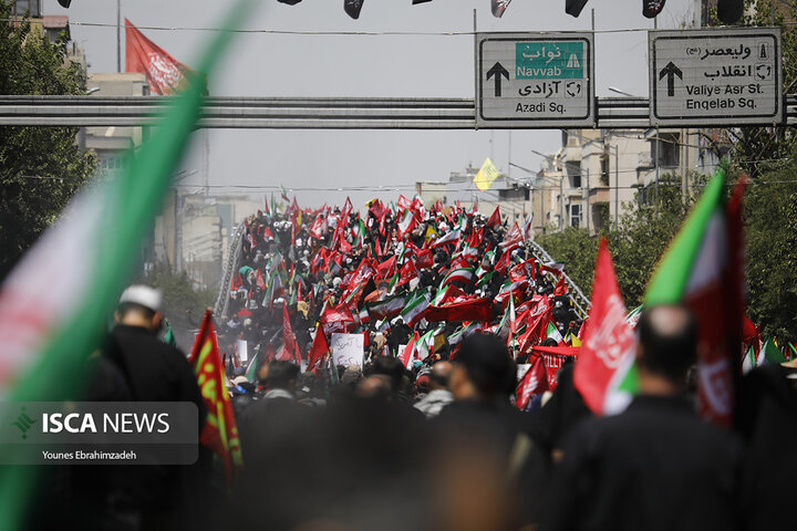مراسم تشییع پیکر مطهر رهبر شهید انقلاب - تهران