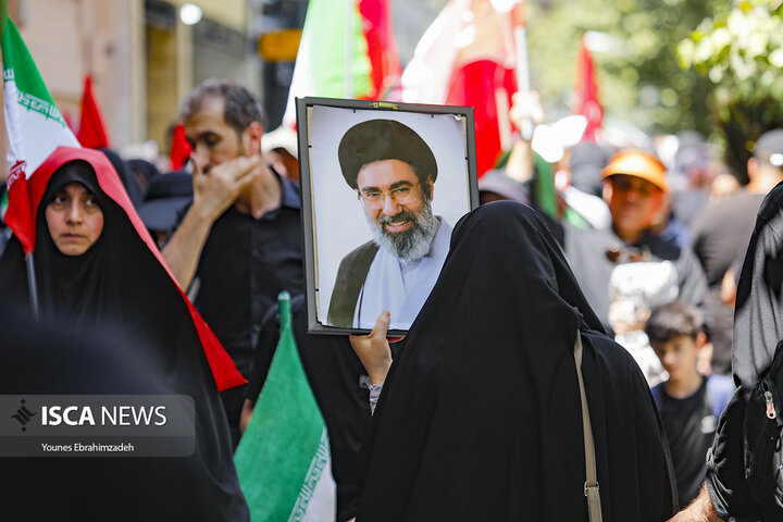 مراسم تشییع پیکر مطهر رهبر شهید انقلاب - تهران