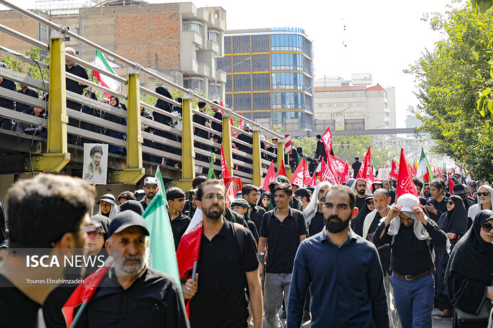 مراسم تشییع پیکر مطهر رهبر شهید انقلاب - تهران