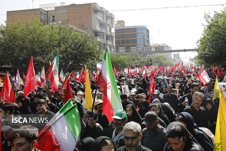 مراسم تشییع پیکر مطهر رهبر شهید انقلاب - تهران