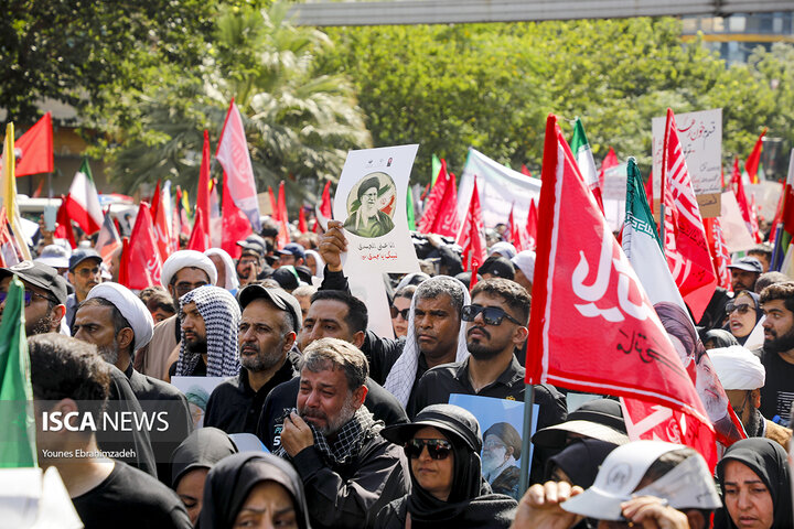 مراسم تشییع پیکر مطهر رهبر شهید انقلاب - تهران