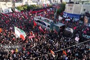 تشییع پیکر رهبر انقلاب در مشهد مقدس
