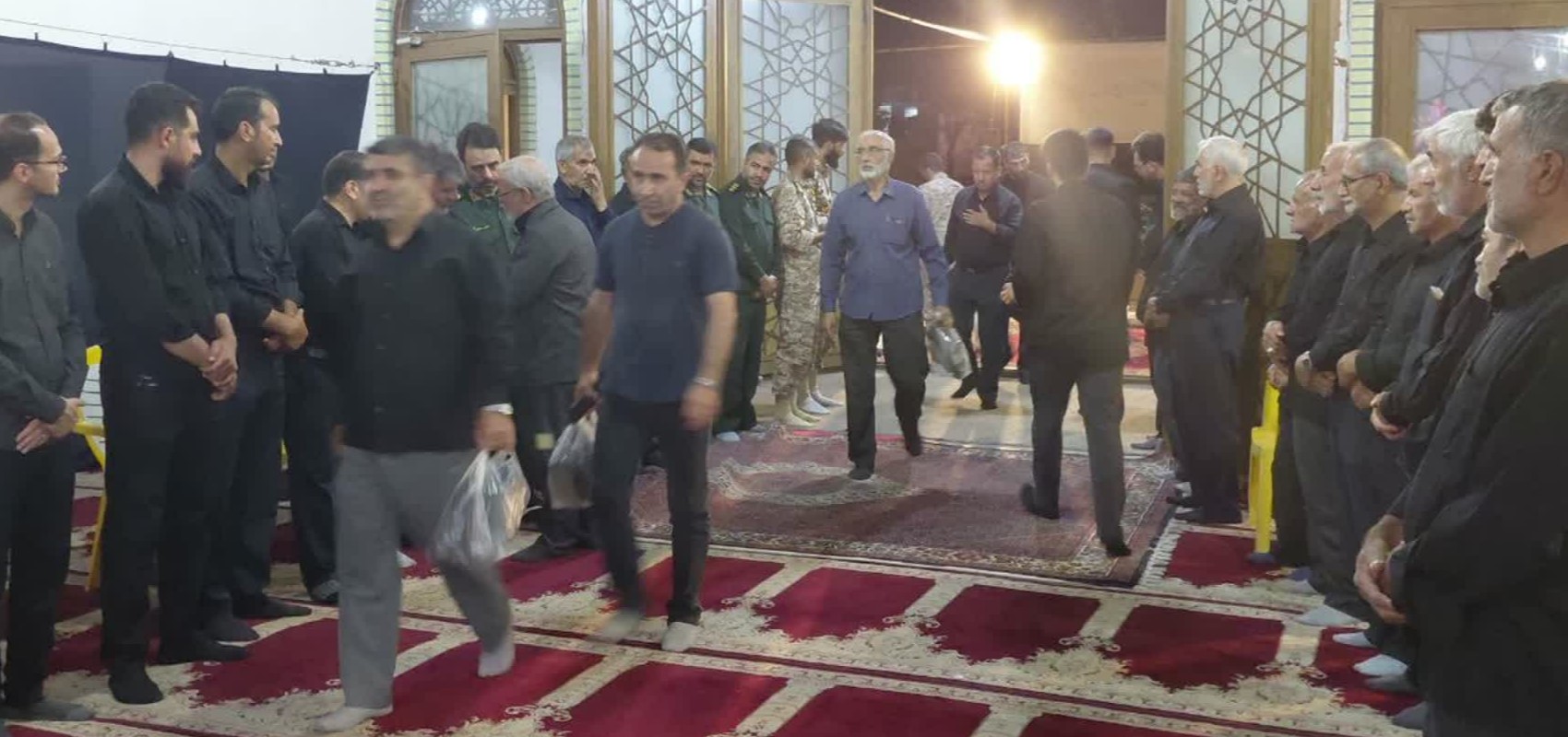تجدید میثاق با خون شهدا؛ مراسم شام غریبان شهید یوسف محمدی در حسینیه عاشقان ثارالله