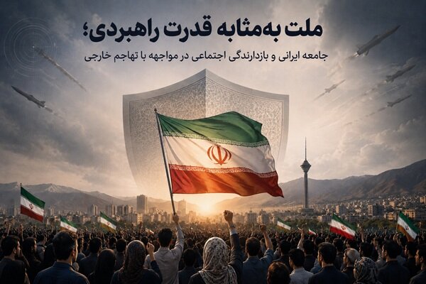 ملت به‌مثابه قدرت راهبردی؛ جامعه ایرانی و بازدارندگی اجتماعی در مواجهه با تهاجم خارجی
