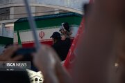 مشهد مقدس در سوگ رهبر شهید؛ وداع باشکوه مردم به روایت تصویر