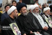 مراسم بزرگداشت شهادت قائد امت در مصلای اردبیل