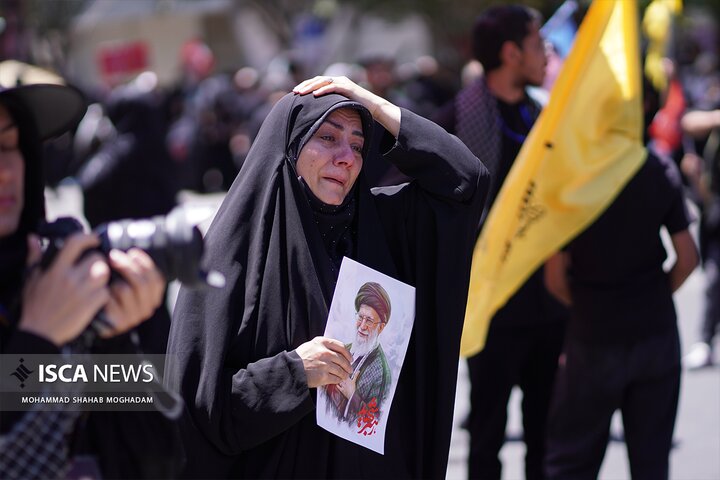 تشییع رهبر شهید