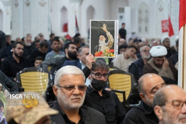 مراسم بزرگداشت شهادت قائد امت در مصلای اردبیل