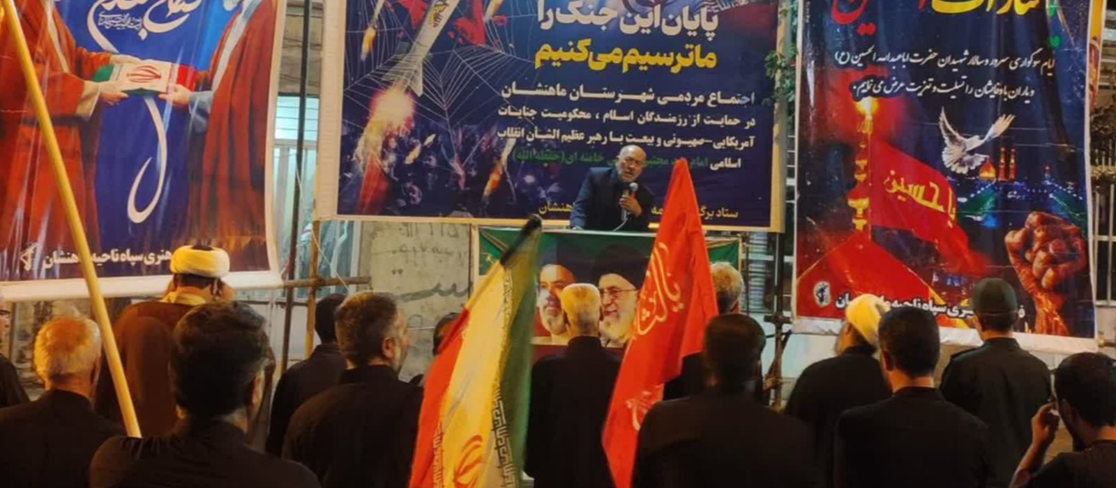 طنین بیعت در ماهنشان؛ پیوند ناگسستنی ملت و ولایت در شب حماسی