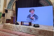 مراسم بزرگداشت همسر شهید رهبر انقلاب برگزار شد