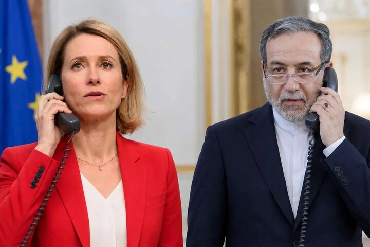 گفتوگوی کالاس با عراقچی درباره خلیج فارس و اوکراین گفتوگوی کالاس با عراقچی درباره خلیج فارس و اوکراین