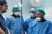 عیادت استاندار زنجان از مجروح حمله تروریستی آمریکا