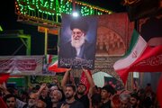 تجمع شبانه زائران در موکب حضرت رقیه در قلب نجف اشرف