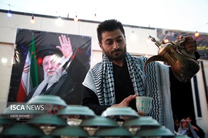 رهبر انقلاب در مواکب اربعین