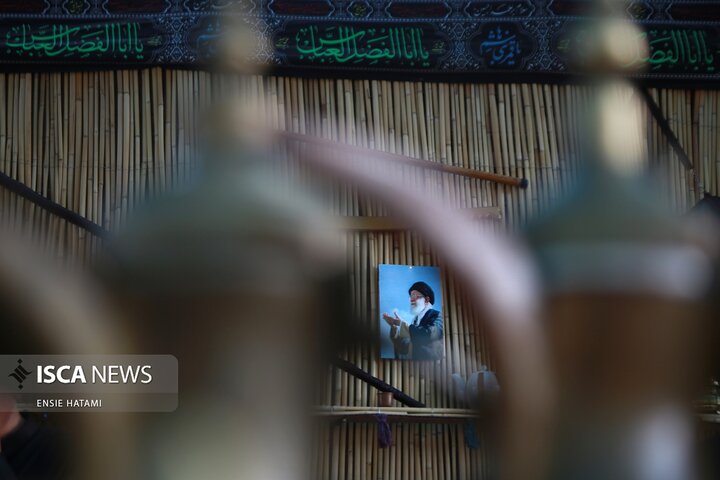 رهبر انقلاب در مواکب اربعین