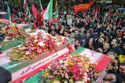 وداع با شهدای اربعین حسینی در کاشان