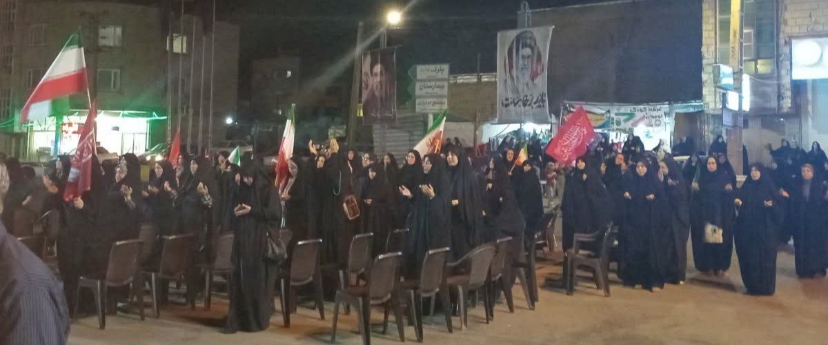 پیام مقاومت از قلب طارم؛ از خونخواهی رهبر شهید تا بیعت دوباره با رهبری