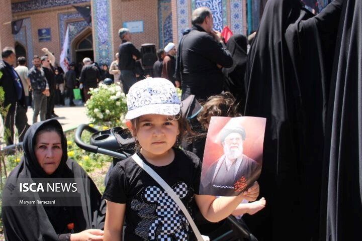 پیاده روی جاماندگان اربعین در اردبیل