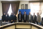 تجلیل رئیس دانشگاه آزاد اردبیل از خبرگزاری ایسکانیوز استان به مناسبت هفته خبرنگار