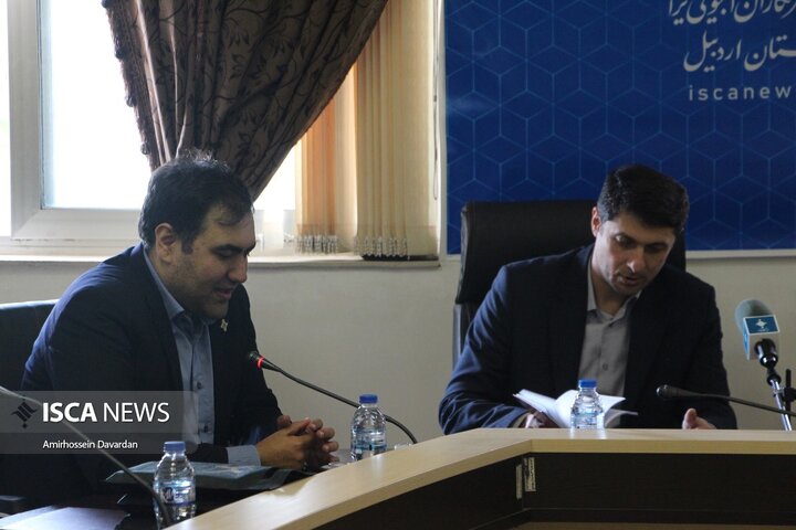 دیدار رئیس دانشگاه آزاد اردبیل با خبرنگاران ایسکانیوز
