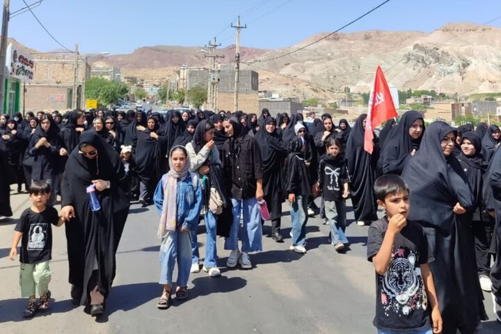 تلاطم بی‌کران عشق در ماهنشان؛ شکوه حضور «جاماندگان» در مسیر اربعین