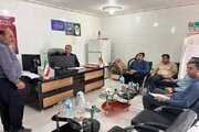 حضور میدانی کارکنان ثبت اسناد دیر در روستای کناری با پویش «نذر خدمت»