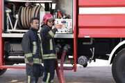 مهار آتش‌سوزی مهیب در یک واحد مسکونی بلوار جمهوری یزد