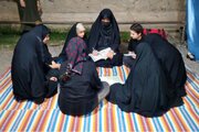 جهاد علمی در دل «شب‌های حماسی طارم»؛ دختران حاج قاسم، با قلم و کتاب در برابر تبعات جنگ