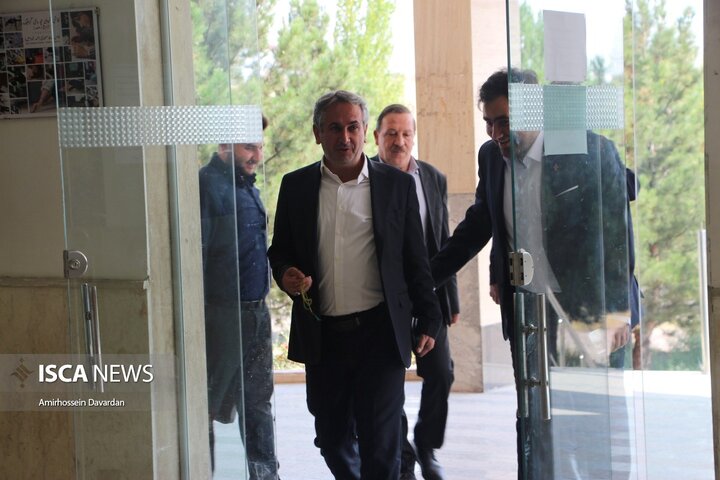 حضور مسئولان در خبرگزاری ایسکانیوز اردبیل