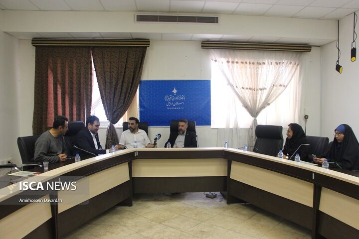 حضور مسئولان در خبرگزاری ایسکانیوز اردبیل