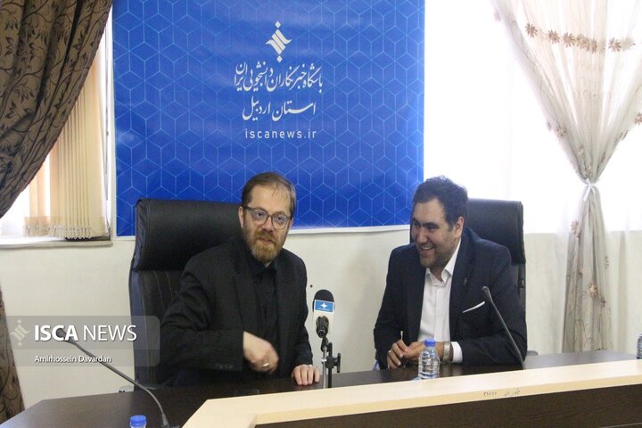 حضور مسئولان در خبرگزاری ایسکانیوز اردبیل