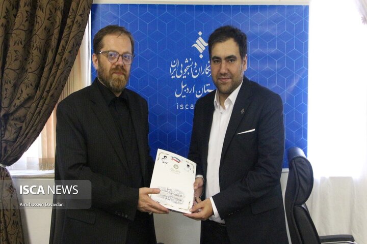 حضور مسئولان در خبرگزاری ایسکانیوز اردبیل