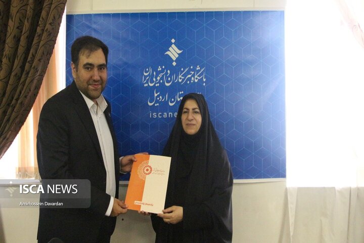 حضور مسئولان در خبرگزاری ایسکانیوز اردبیل