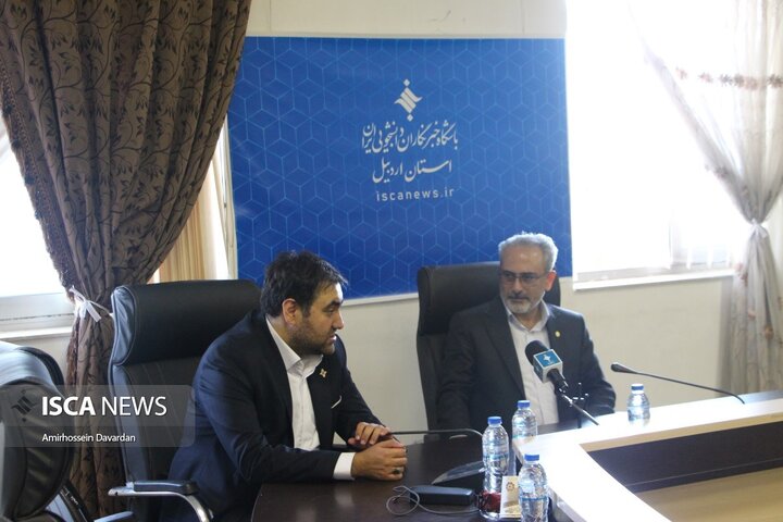 حضور مسئولان در خبرگزاری ایسکانیوز اردبیل