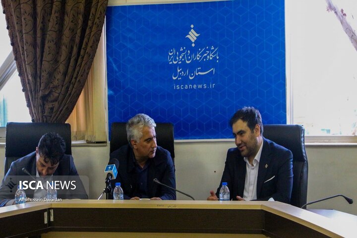 حضور مسئولان در خبرگزاری ایسکانیوز اردبیل
