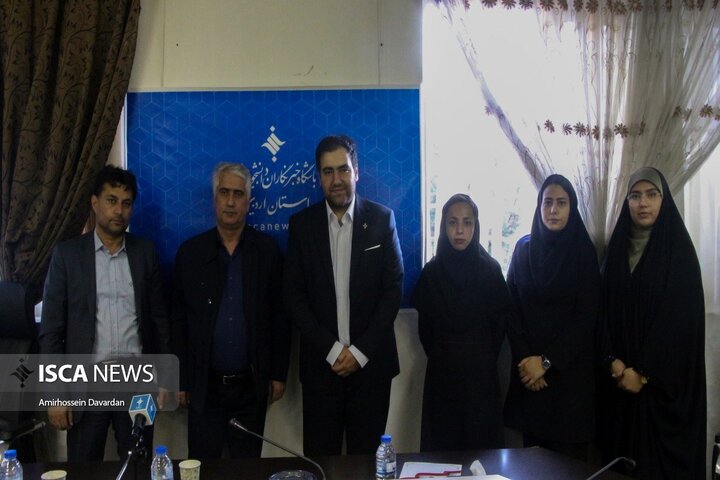 حضور مسئولان در خبرگزاری ایسکانیوز اردبیل