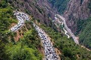 وضعیت ترافیک در محورهای شمالی؛ از چالوس تا رشت