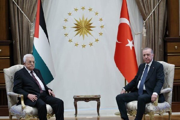 اردوغان در دیدار محمود عباس: حمایت از فلسطین مسئولیت همه بشریت است