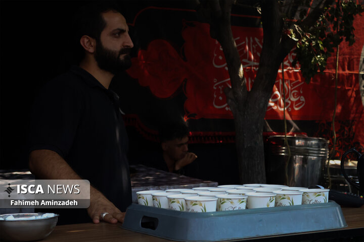 عزاداری و خدمت‌رسانی موکب‌ها در سالروز شهادت امام رضا(ع)