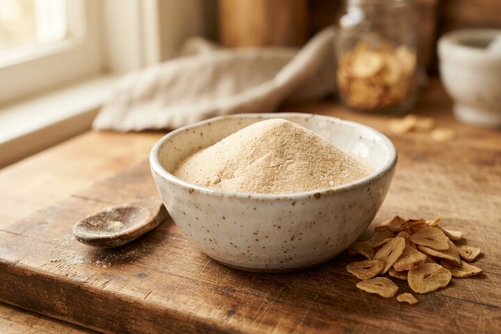 آموزش آشپزی / طرز تهیه پودر سیر خانگی