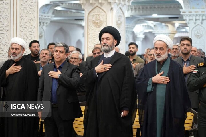 مراسم چهلمین روز تدفین پیکر رهبر شهید انقلاب