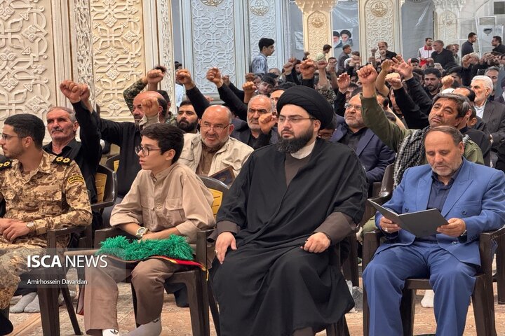 مراسم چهلمین روز تدفین پیکر رهبر شهید انقلاب