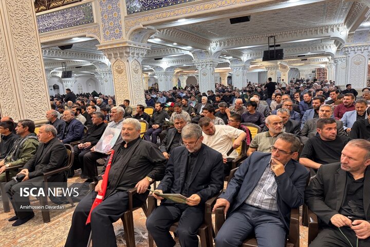 مراسم چهلمین روز تدفین پیکر رهبر شهید انقلاب