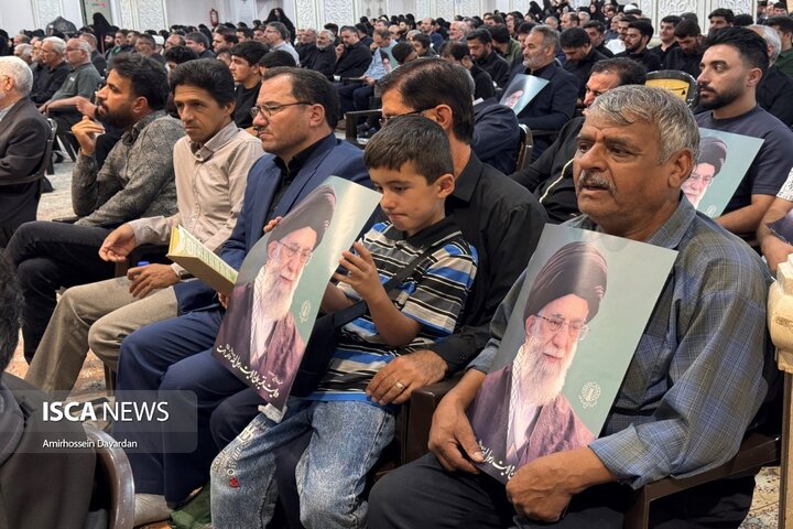 مراسم چهلمین روز تدفین پیکر رهبر شهید انقلاب