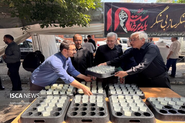 مراسم چهلمین روز تدفین پیکر رهبر شهید انقلاب