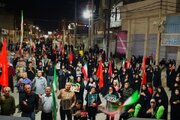 گچساران در یاد رهبر شهید؛ تداوم عهد وفاداری در چهلمین روز خاکسپاری