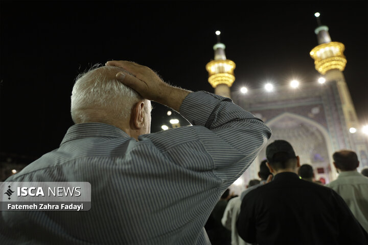 مراسم بزرگداشت چهلم «آقای شهید ایران» در حرم مطهر رضوی