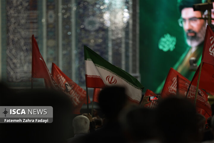 مراسم بزرگداشت چهلم «آقای شهید ایران» در حرم مطهر رضوی